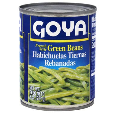 Goya Habichuelas Tiernas Rebanadas 8oz