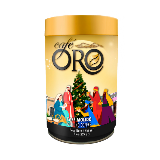 Café Oro Reyes Magos Molido - Edición Navideña (8oz)