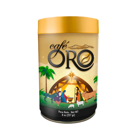 Café Oro Nacimiento Molido - Edición Navideña (8oz)