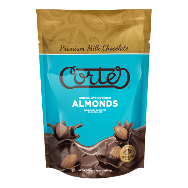 Chocolate Cortés Milk Chocolate Covered Almonds (3oz)