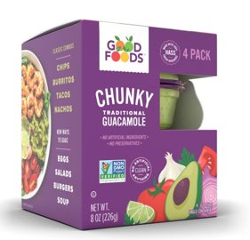 Good Foods Guacamole Single Serve 2oz