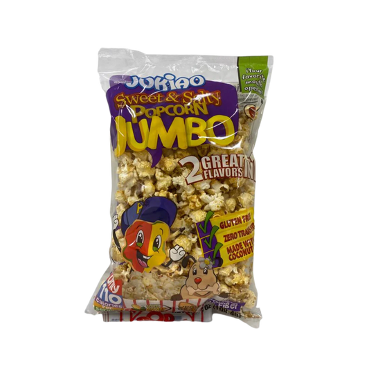 Jukiao Sweet & Salty Pop Corn Jumbo (7oz)