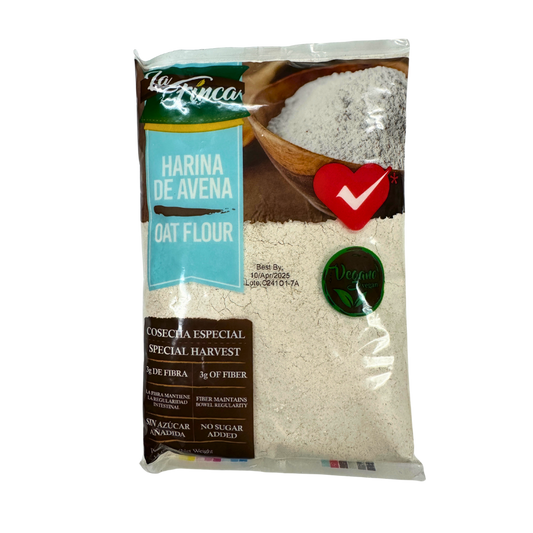 La Finca Harina de Avena Molida Organica (14oz)